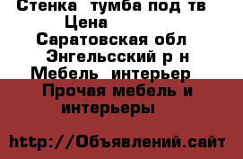 Стенка, тумба под тв › Цена ­ 3 000 - Саратовская обл., Энгельсский р-н Мебель, интерьер » Прочая мебель и интерьеры   